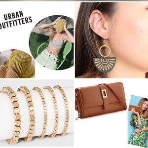 Urban Outfitters bucket hat and extras bundle